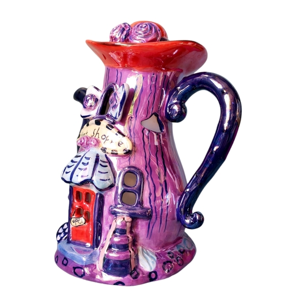 Dress Shop Purple Candle Holder - Picture 2 of 9